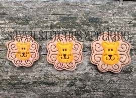 Lion Head Feltie